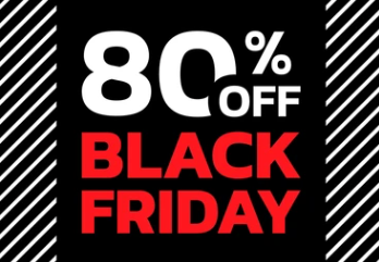 Cartel Black Friday  “80%”