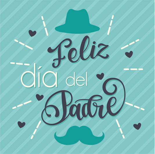 Cartel Feliz día del padre